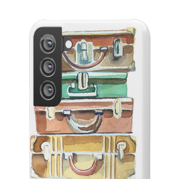 Suitcases stack Snap Cases Custom Phone Cases For Samsung Google Pixel and iPhone Lines - Image 117