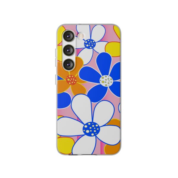 Cartoon Flowers Flexi Cases For iPhone and Samsung - Image 241