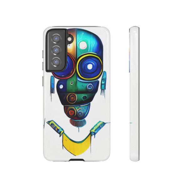 Rainbow Designs Robot On Tough Cases Custom Phone Cases For iPhone Google Pixel and Samsung Series - Image 55