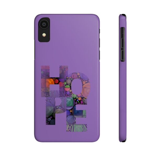 Rainbow Designs "HOPE" On Slim Phone Cases, Case-Mate For iPhone  and  Samsung - Image 9