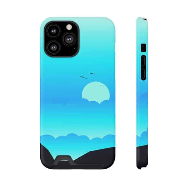 Mountain Peaks Phone Case With Card Holder Custom Phone Cases For iPhone and Samsung - Image 129