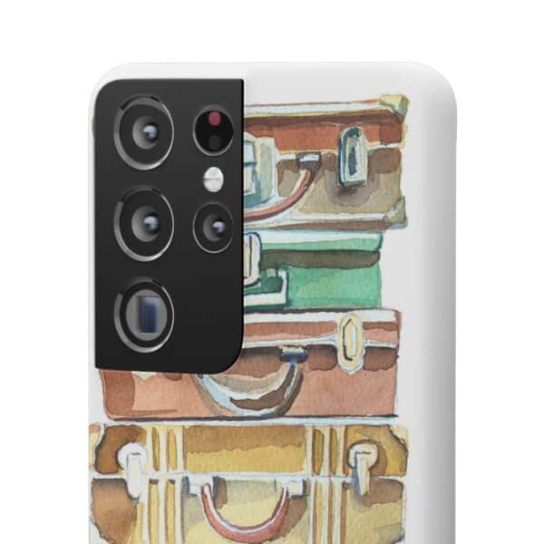 Suitcases stack Snap Cases Custom Phone Cases For Samsung Google Pixel and iPhone Lines - Image 123