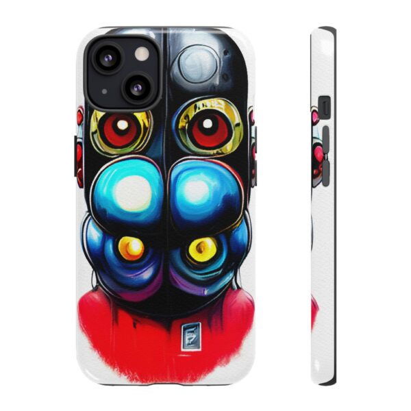 Rainbow Designs Robot On Tough Cases Custom Phone Cases For iPhone Google Pixel and Samsung Series - Image 39