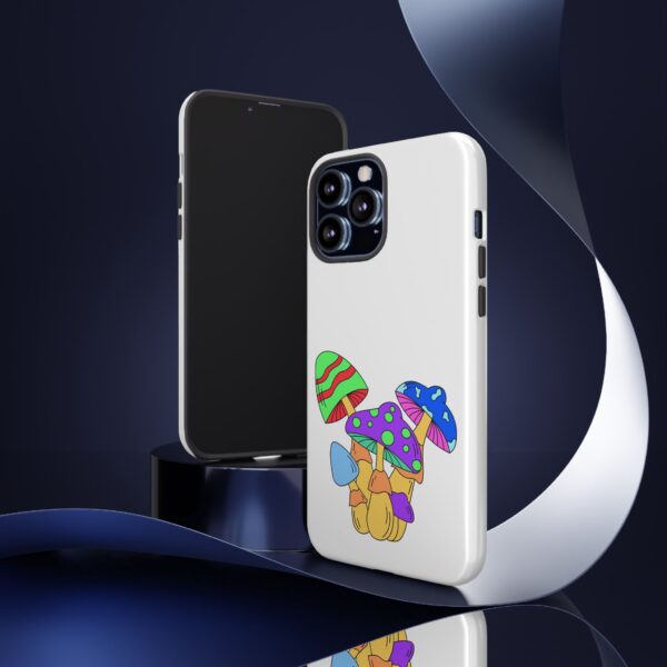 Rainbow Designs Mushrooms On Tough Cases Custom Phone Cases For iPhone and Samsung Series. - Image 52