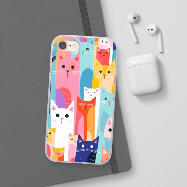 Cute Kitten Flexi Cases 3 For iPhone and Samsung - Image 3