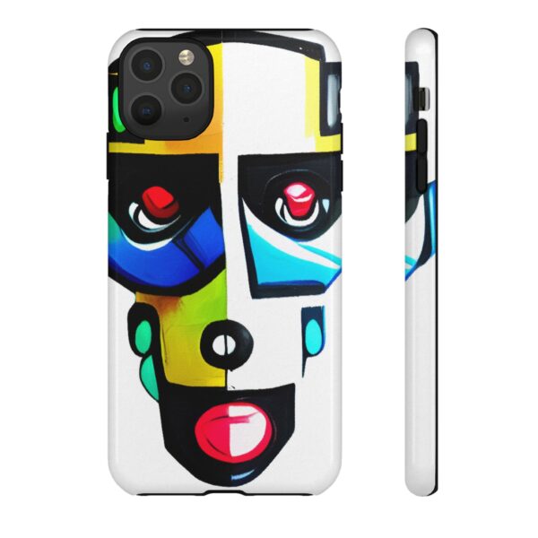 Rainbow Designs Robot On Tough Cases Custom Phone Cases For iPhone Google Pixel and Samsung Series - Image 23