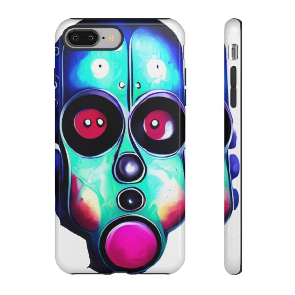 Rainbow Designs Robot On Tough Cases Custom Phone Cases For iPhone Google Pixel and Samsung Series - Image 3