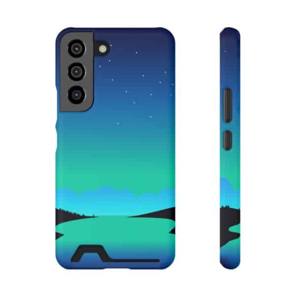 Lake In Island Phone Case With Card Holder Custom Phone Cases For iPhone and Samsung - Image 5