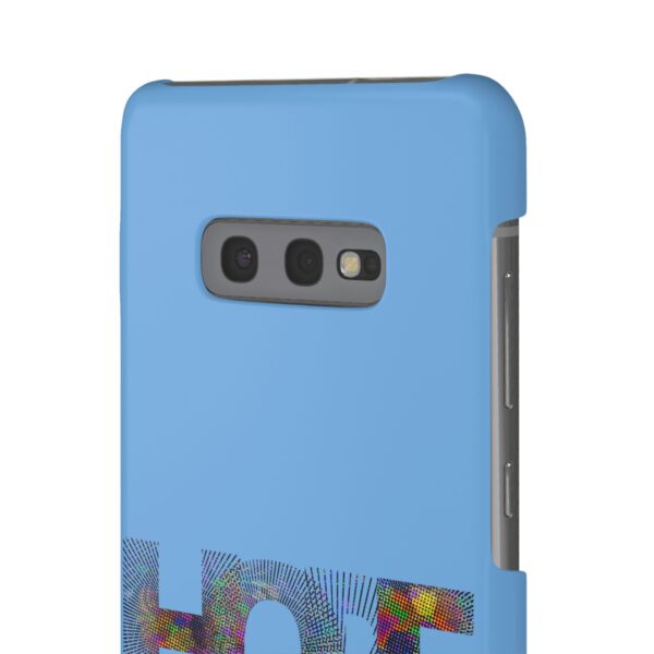 Rainbow Designs "HOPE" On Snap Cases For iPhone  and Samsung - Image 34