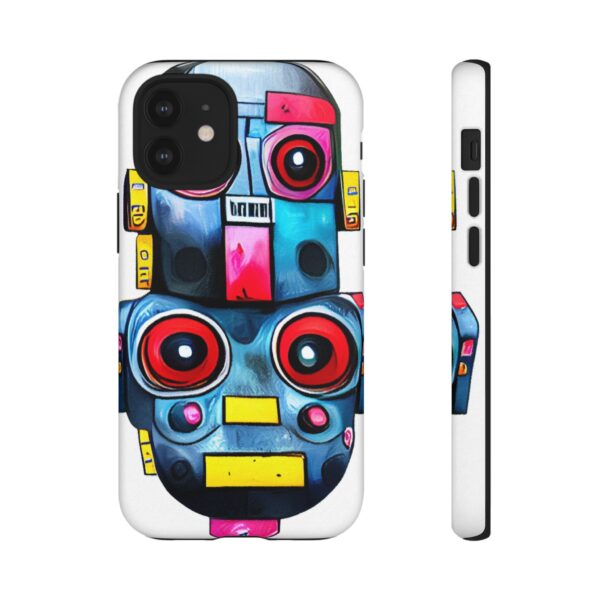 Rainbow Designs Robot On Tough Cases Custom Phone Cases For iPhone Google Pixel and Samsung Series - Image 32