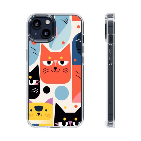 Cute cats Clear Cases For iPhone and Samsung