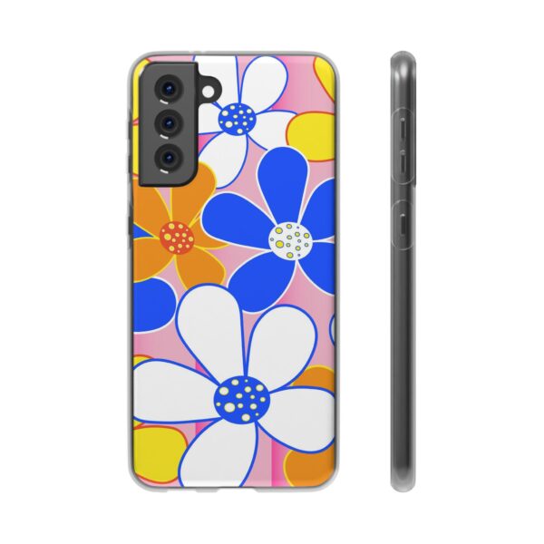 Cartoon Flowers Flexi Cases For iPhone and Samsung - Image 168