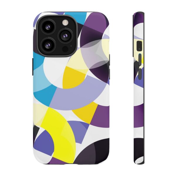 Rainbow Designs Rings On Tough Cases Custom Phone Cases For iPhone Google Pixel and Samsung Series - Image 49