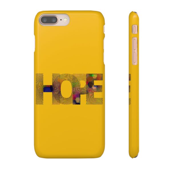 Rainbow Designs "HOPE" On Snap Cases For iPhone  and Samsung - Image 5