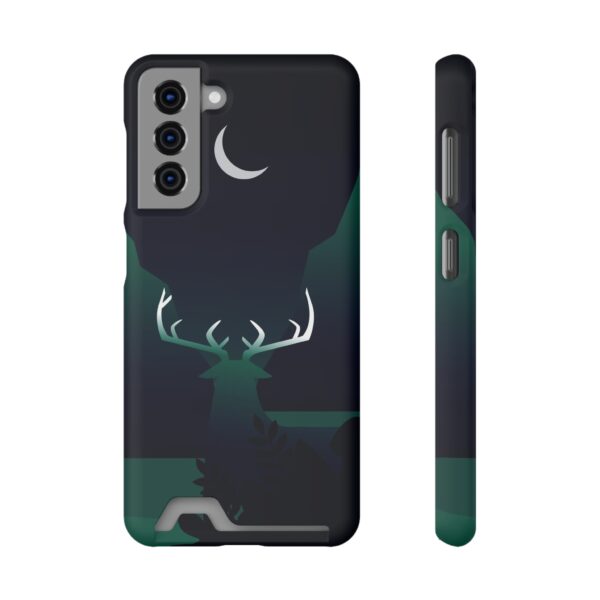 Rainbow Designs Deer On Phone Case With Card Holder Custom Phone Case For iPhone and Samsung - Image 29