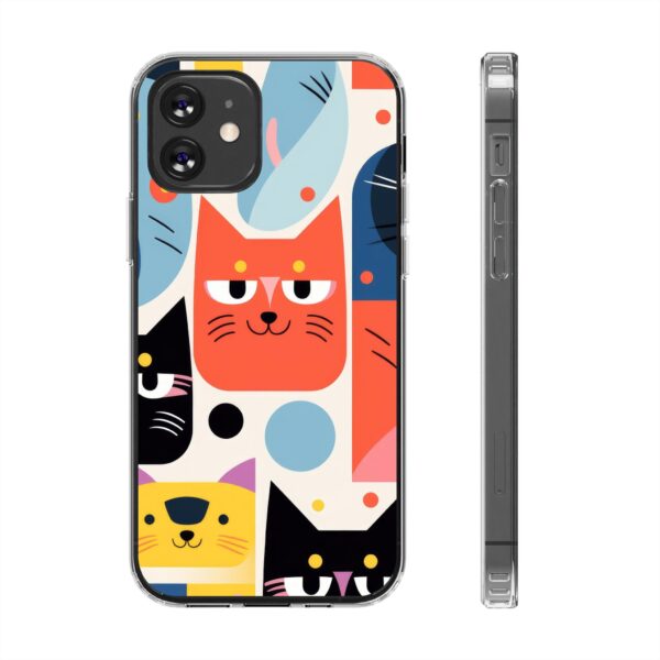 Cute cats Clear Cases For iPhone and Samsung - Image 22