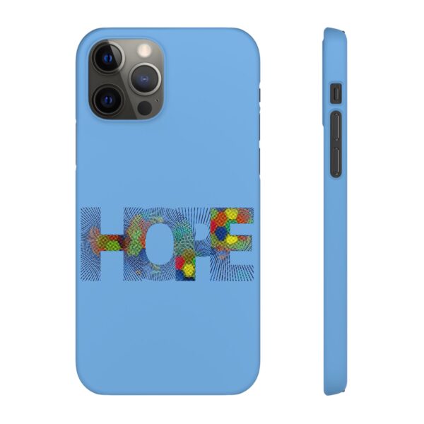 Rainbow Designs "HOPE" On Snap Cases For iPhone  and Samsung - Image 79