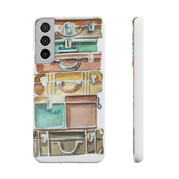 Suitcases stack Snap Cases Custom Phone Cases For Samsung Google Pixel and iPhone Lines - Image 128