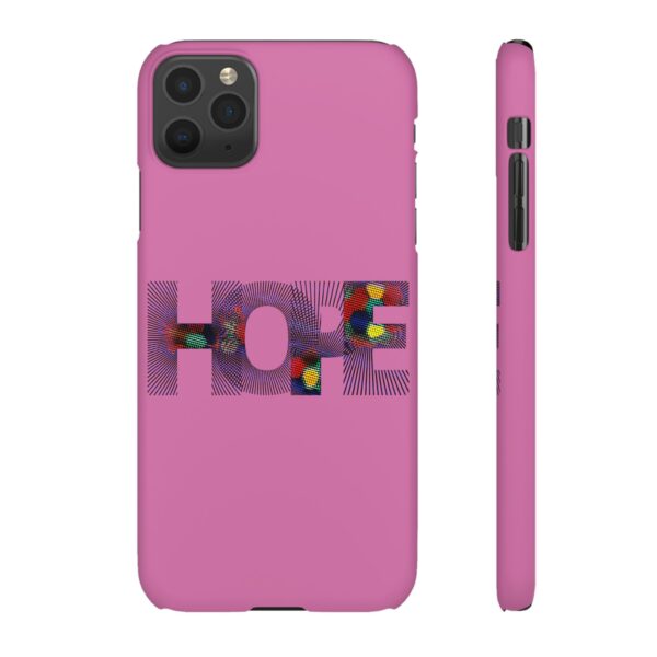 Rainbow Designs "HOPE" On Snap Cases For iPhone  and Samsung - Image 55