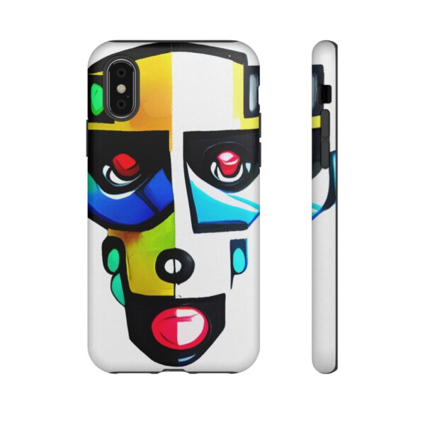 Rainbow Designs Robot On Tough Cases Custom Phone Cases For iPhone Google Pixel and Samsung Series - Image 10