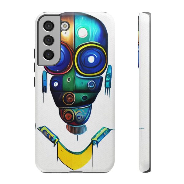 Rainbow Designs Robot On Tough Cases Custom Phone Cases For iPhone Google Pixel and Samsung Series - Image 65