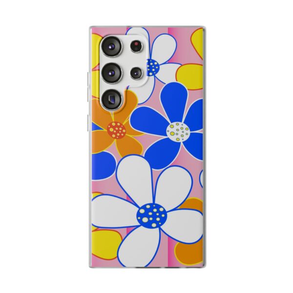 Cartoon Flowers Flexi Cases For iPhone and Samsung - Image 221