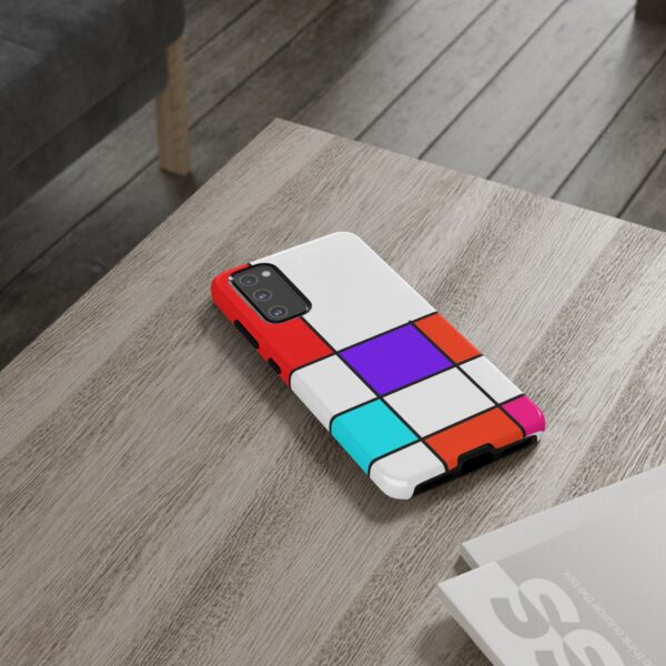 Rainbow Designs Mondrian Art On Tough Cases Custom Phone Cases For iPhone Google Pixel and Samsung Series - Image 76