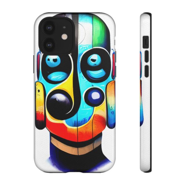 Rainbow Designs Robot On Tough Cases Custom Phone Cases For iPhone Google Pixel and Samsung Series - Image 33