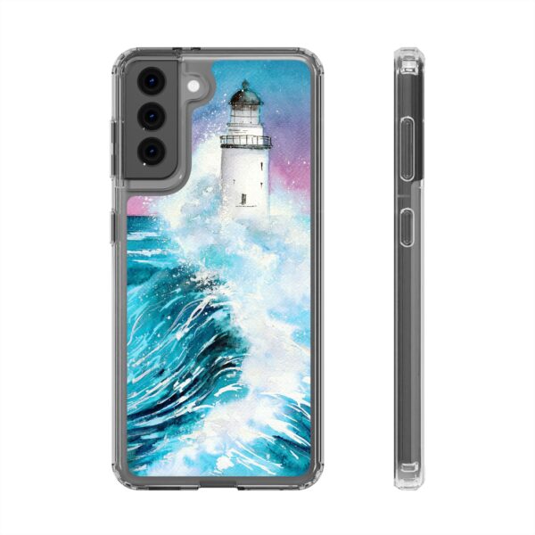 Crashing Waves Clear Case 🌊 for the enchanting iPhone 14! 📱✨ - Image 13