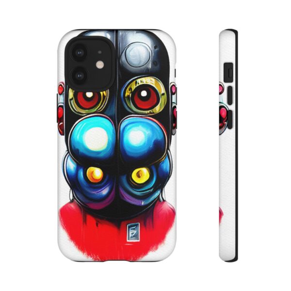 Rainbow Designs Robot On Tough Cases Custom Phone Cases For iPhone Google Pixel and Samsung Series - Image 32