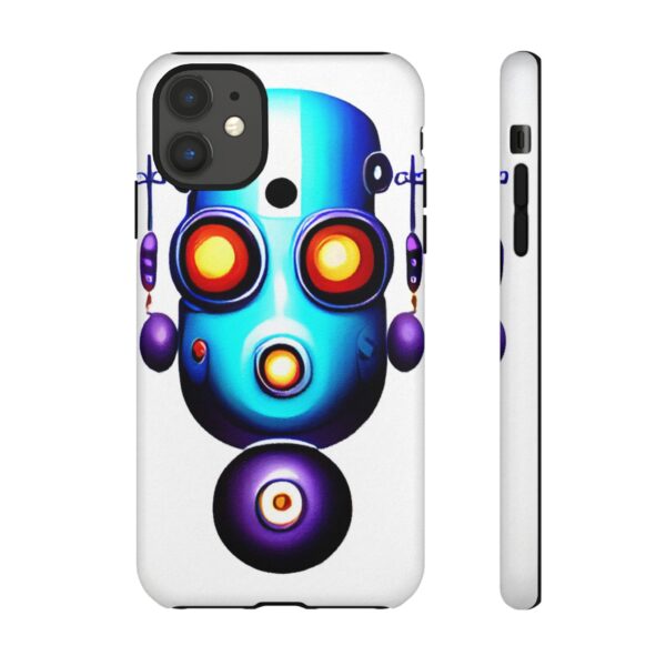 Rainbow Designs Robot On Tough Cases Custom Phone Cases For iPhone Google Pixel and Samsung Series - Image 20