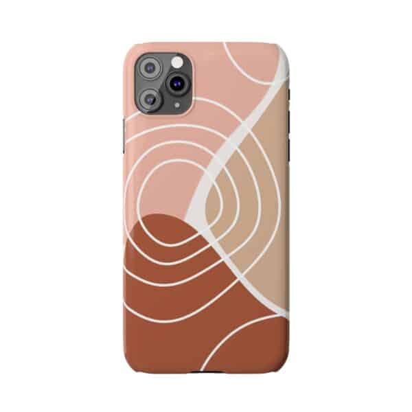 Abstract Color Block With White Circle Slim Phone Cases Case-Mate Custom Phone Cases For iPhone and Samsung Galaxy Models - Image 19