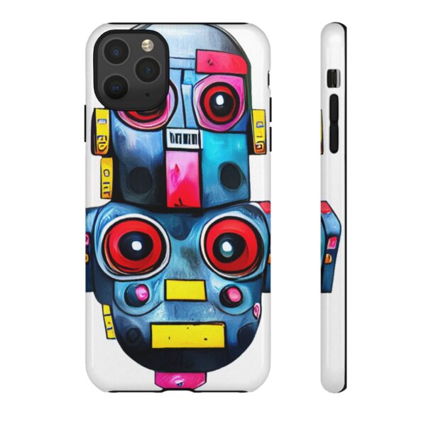 Rainbow Designs Robot On Tough Cases Custom Phone Cases For iPhone Google Pixel and Samsung Series - Image 23