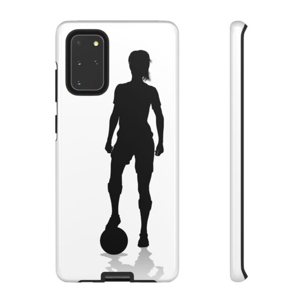 Silhouette Football Player Women Tough Cases Custom Phone Cases For iPhone Google Pixel and Samsung Series - Image 23