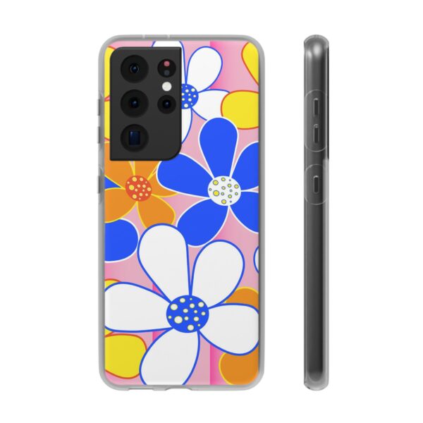 Cartoon Flowers Flexi Cases For iPhone and Samsung - Image 161