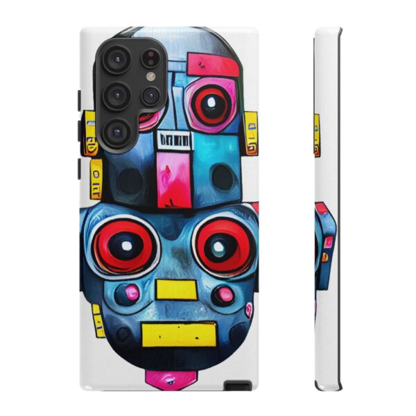 Rainbow Designs Robot On Tough Cases Custom Phone Cases For iPhone Google Pixel and Samsung Series - Image 91