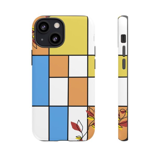 Rainbow Designs Mondrian Art On Tough Cases Custom Phone Cases For iPhone Google Pixel and Samsung Series - Image 45