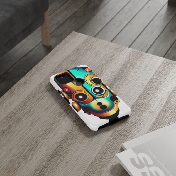 Rainbow Designs Robot On Tough Cases Custom Phone Cases For iPhone Google Pixel and Samsung Series - Image 68