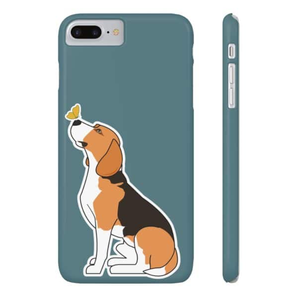 Rainbow Designs Cute Beagle Dog On Slim Phone Cases Case-Mate Custom Phone Cases For iPhone and Samsung Series