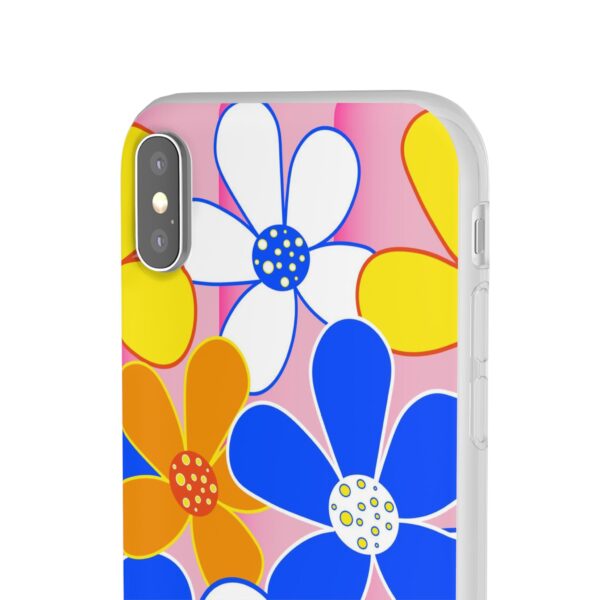 Cartoon Flowers Flexi Cases For iPhone and Samsung - Image 23