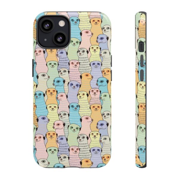 Rainbow Designs Merkats On Tough Cases Custom Phone Cases For iPhone and Samsung Series. - Image 39