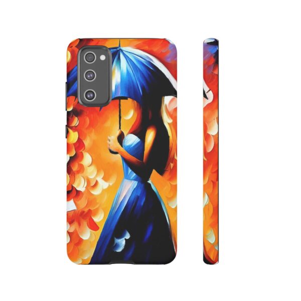 Rainbow Designs Woman With Umbrella On Tough Cases Custom Phone Case For iPhone and Samsung Series - Image 77