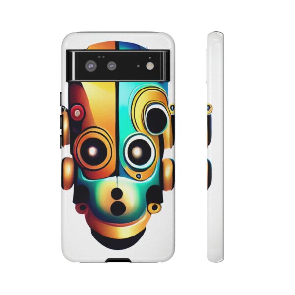 Rainbow Designs Robot On Tough Cases Custom Phone Cases For iPhone Google Pixel and Samsung Series - Image 71