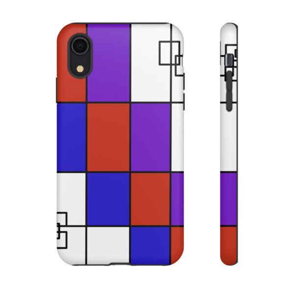 Rainbow Designs Mondrian Art On Tough Cases Custom Phone Cases For iPhone Google Pixel and Samsung Series - Image 8