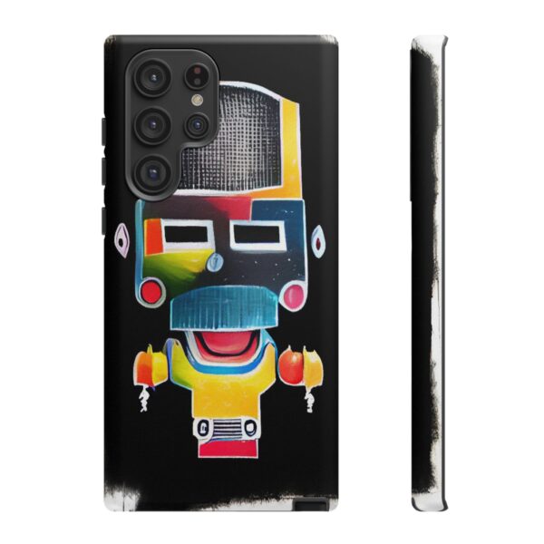 Rainbow Designs Robot On Tough Cases Custom Phone Cases For iPhone Google Pixel and Samsung Series - Image 93