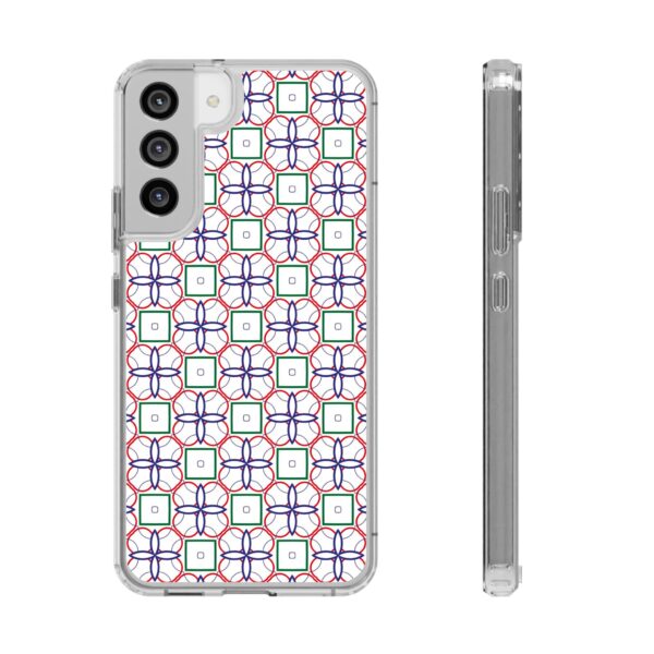 Intricate Geometric Design Clear Cases For iPhone & Samsung - Image 46