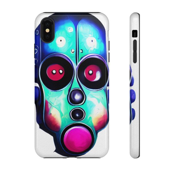 Rainbow Designs Robot On Tough Cases Custom Phone Cases For iPhone Google Pixel and Samsung Series - Image 11