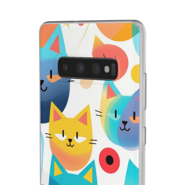 Funny Cat Flexi Cases For iPhone and Samsung - Image 116