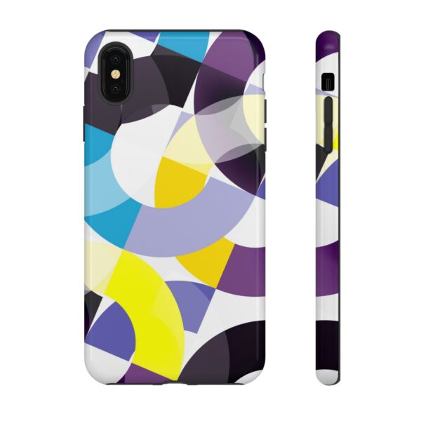 Rainbow Designs Rings On Tough Cases Custom Phone Cases For iPhone Google Pixel and Samsung Series - Image 11