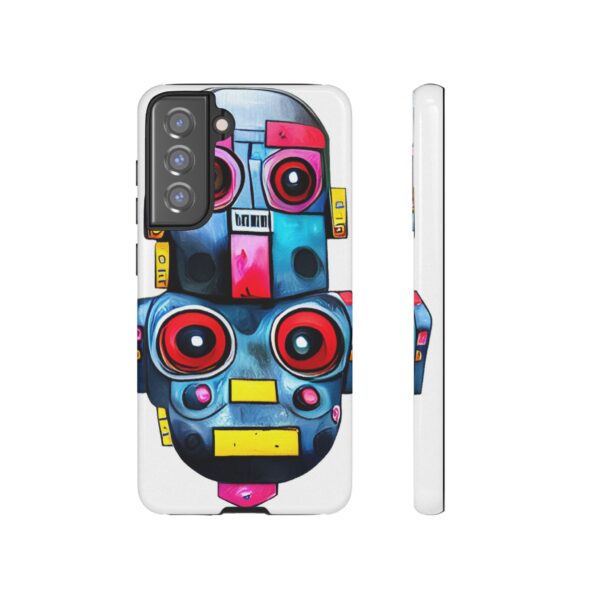 Rainbow Designs Robot On Tough Cases Custom Phone Cases For iPhone Google Pixel and Samsung Series - Image 79